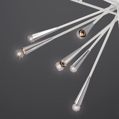 Zazu 28 Light 44" Wide Abstract Chandelier
