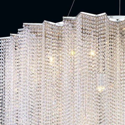 Cohen 12 Light 49" Wide Crystal Chandelier