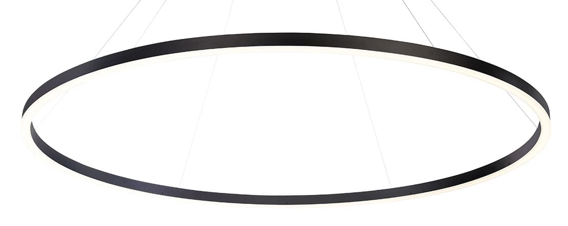 Spunto 61" Wide LED Ring Chandelier - 1 Tier