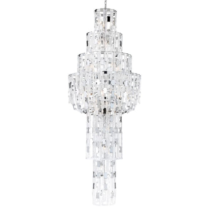 Eurofase Lighting Viviana 26 Light 36" Wide Empire Chandelier