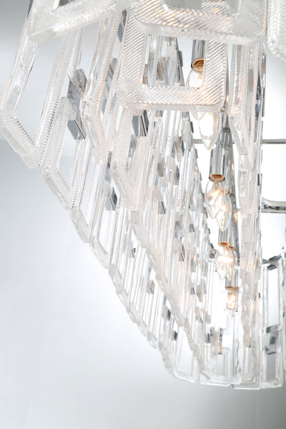 Viviana 7 Light 37" Wide Linear Chandelier
