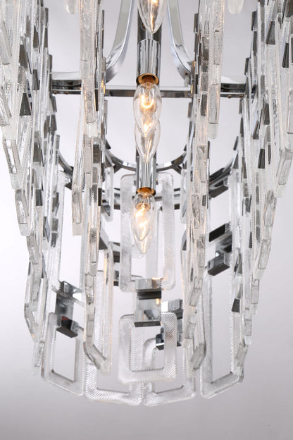 Viviana 7 Light 37" Wide Linear Chandelier