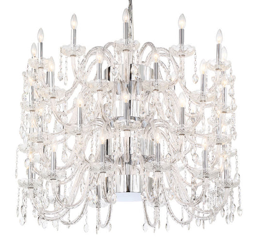 Ferrero 48 Light 42" Wide Crystal Chandelier