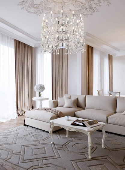 Ferrero 48 Light 42" Wide Crystal Chandelier