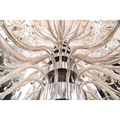 Eurofase Lighting Ferrero 48 Light 42" Wide Crystal Chandelier