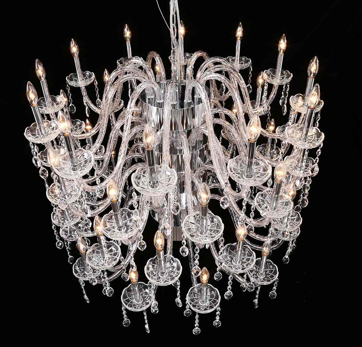 Ferrero 48 Light 42" Wide Crystal Chandelier