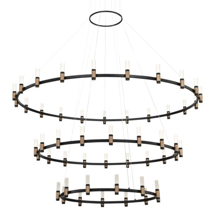 Eurofase Lighting Albany 51 Light 60" Wide LED Ring Chandelier