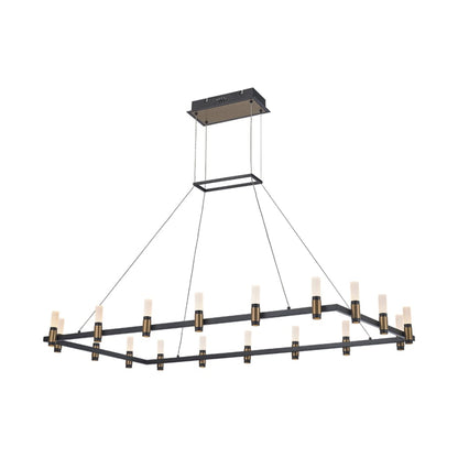 Eurofase Lighting Albany 18 Light 52" Wide LED Chandelier