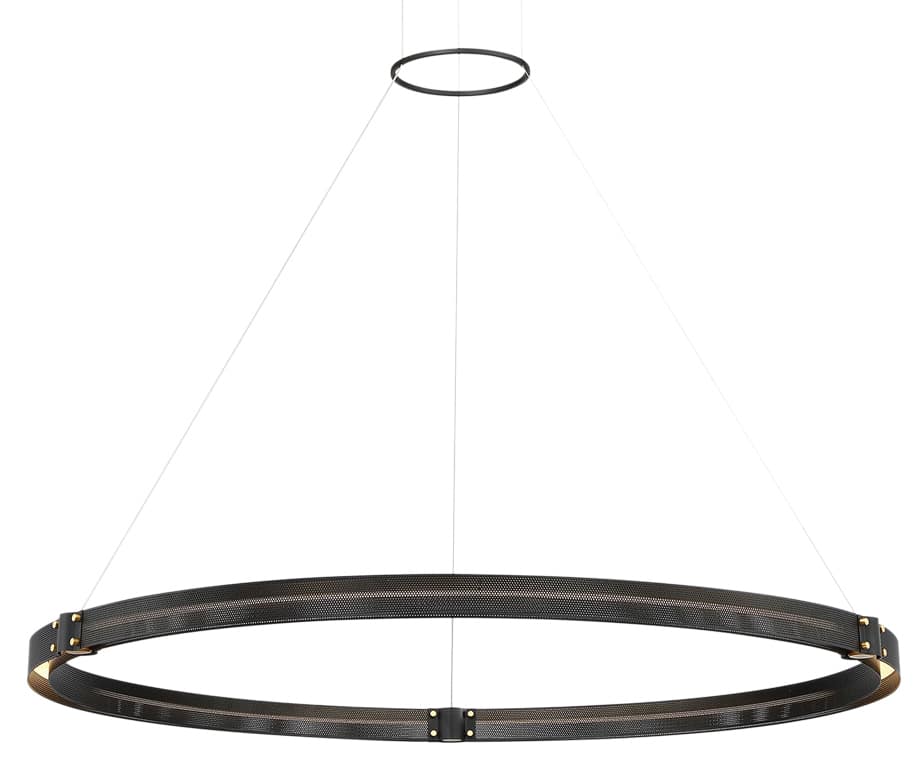 Admiral 2 Light 48" Wide LED Ring Chandelier - 1 Tier
