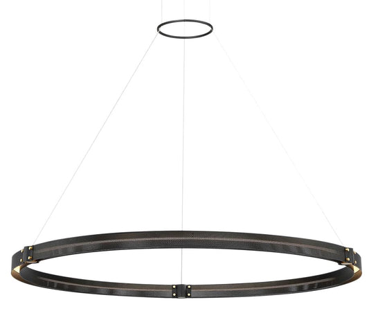 Admiral 2 Light 48" Wide LED Ring Chandelier - 1 Tier