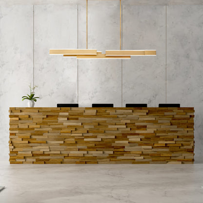 Cameno 9 Light 55" Wide LED Linear Chandelier