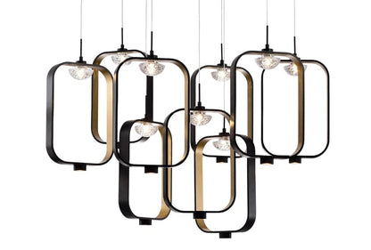 Dagmar 9 Light 33" Wide LED Multi Light Pendant