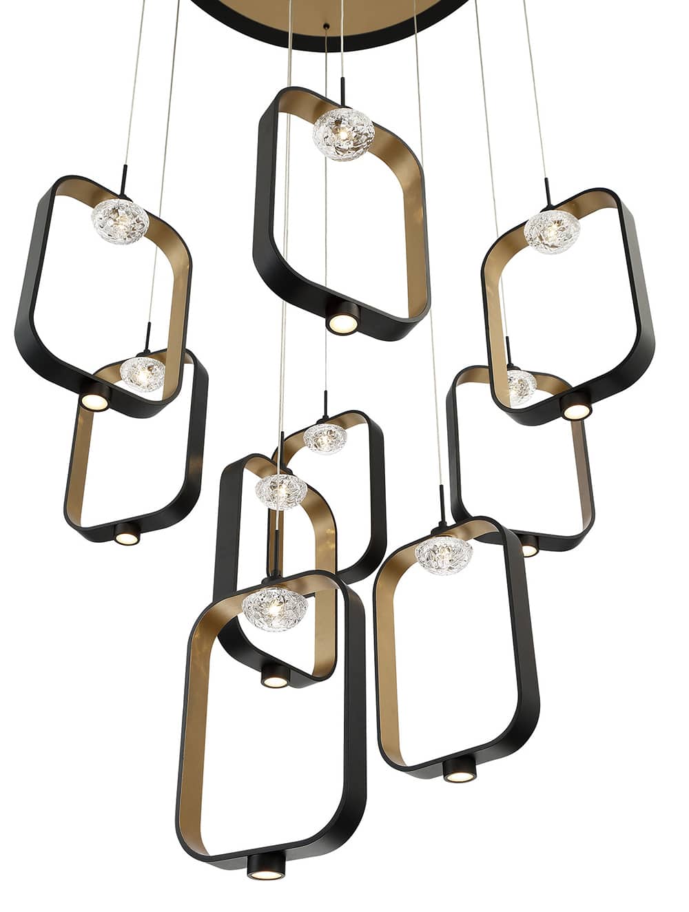 Dagmar 9 Light 33" Wide LED Multi Light Pendant
