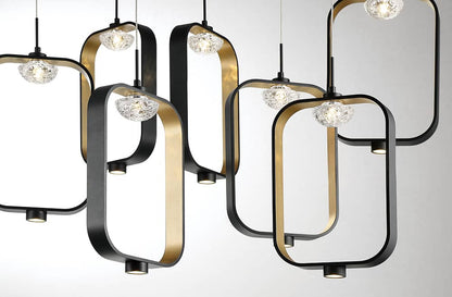 Dagmar 9 Light 33" Wide LED Multi Light Pendant