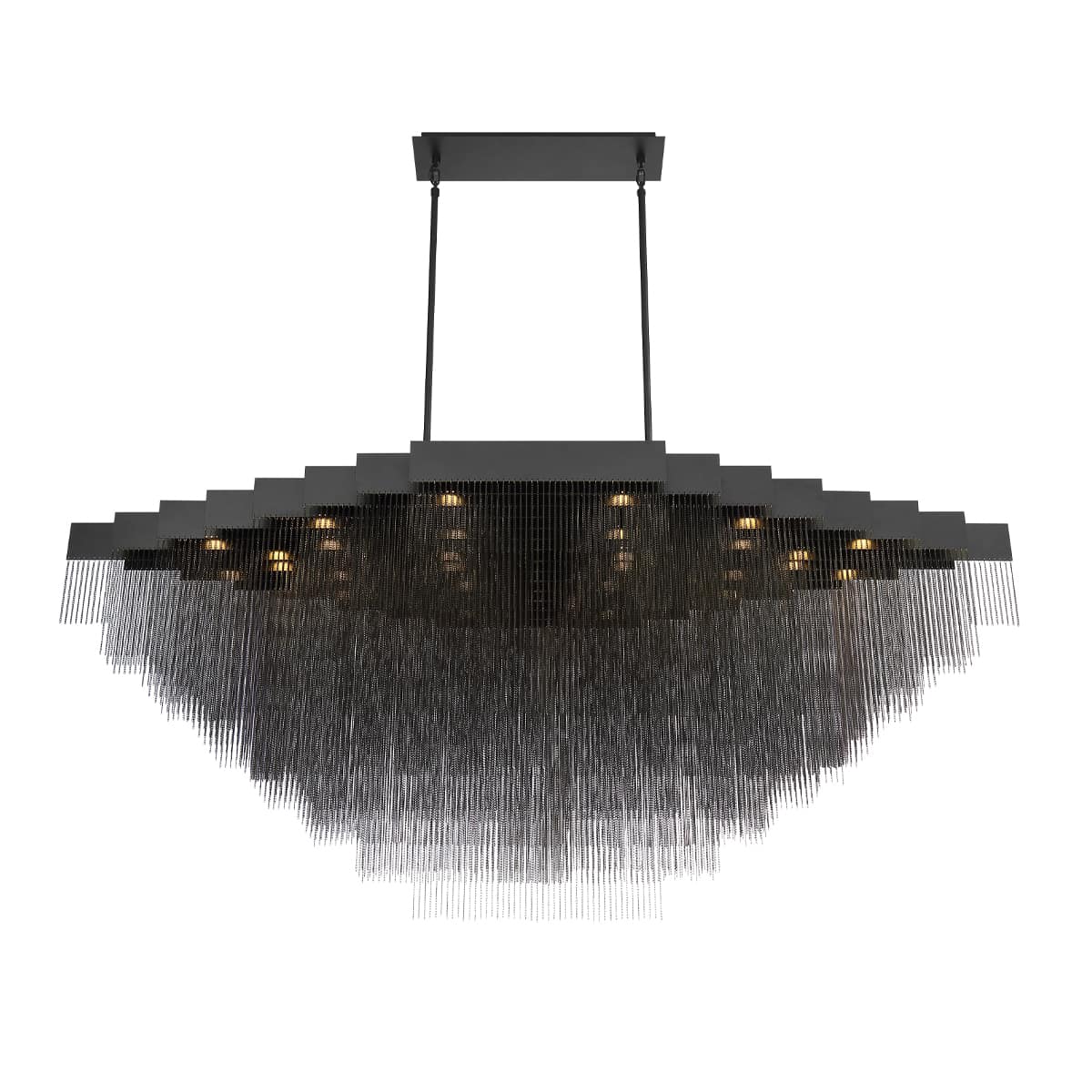 Bloomfield 73" Wide LED Linear Chandelier