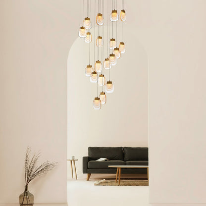 Eurofase Lighting Paget 19 Light 29" Wide LED Multi Light Pendant
