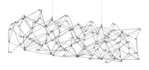 Leonardelli 65" Wide LED Abstract Chandelier