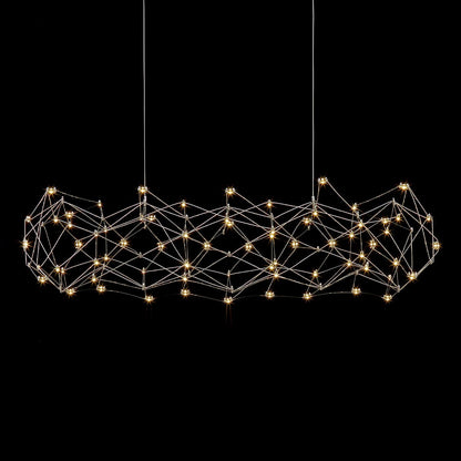 Leonardelli 65" Wide LED Abstract Chandelier