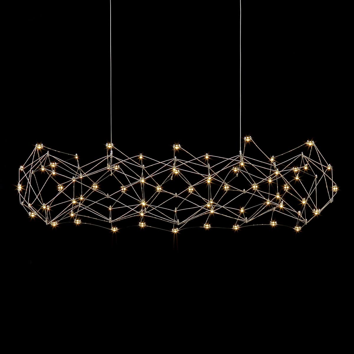 Leonardelli 65" Wide LED Abstract Chandelier