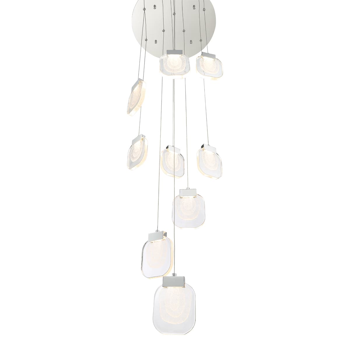 Paget 9 Light 20" Wide LED Multi Light Pendant