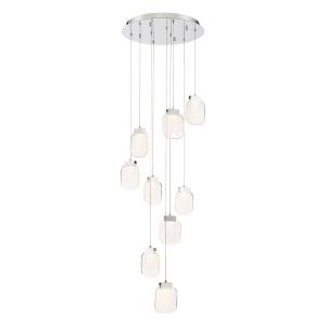 Paget 9 Light 20" Wide LED Multi Light Pendant