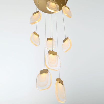 Paget 9 Light 20" Wide LED Multi Light Pendant