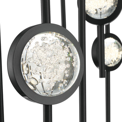 Eurofase Lighting Barletta 12 Light 38" Wide LED Abstract Linear Pendant