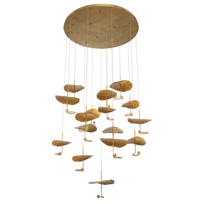 Eurofase Lighting Lagatto 16 Light 52" Wide LED Suspension Multi Light Pendant