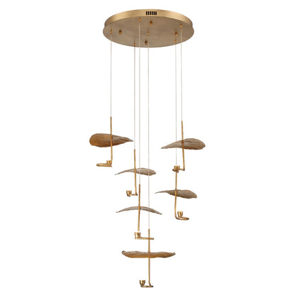 Eurofase Lighting Lagatto 6 Light 28" Wide LED Suspension Multi Light Pendant
