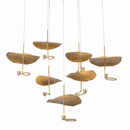 Lagatto 9 Light 24" Wide LED Suspension Multi Light Pendant