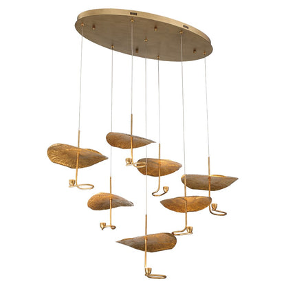 Lagatto 9 Light 24" Wide LED Suspension Multi Light Pendant