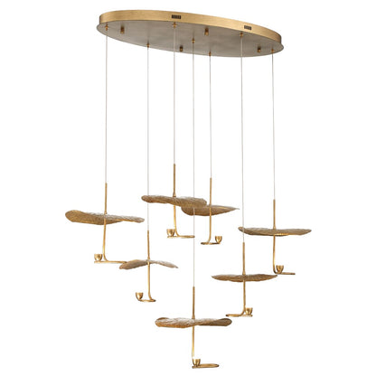 Lagatto 9 Light 24" Wide LED Suspension Multi Light Pendant