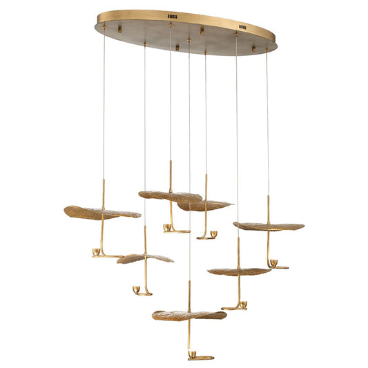 Lagatto 9 Light 24" Wide LED Suspension Multi Light Pendant