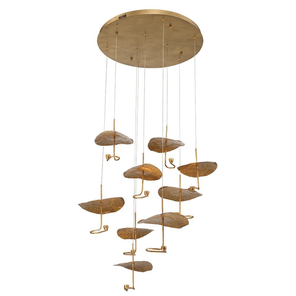 Lagatto 9 Light 36" Wide LED Suspension Multi Light Pendant