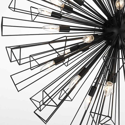 Eurofase Lighting Dendelio 35 Light 54" Wide Sputnik Chandelier