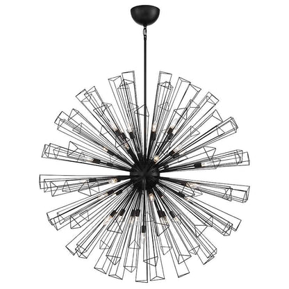 Eurofase Lighting Dendelio 35 Light 54" Wide Sputnik Chandelier