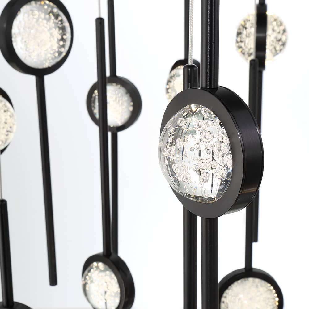 Barletta 40" Wide LED Suspension Multi Light Pendant