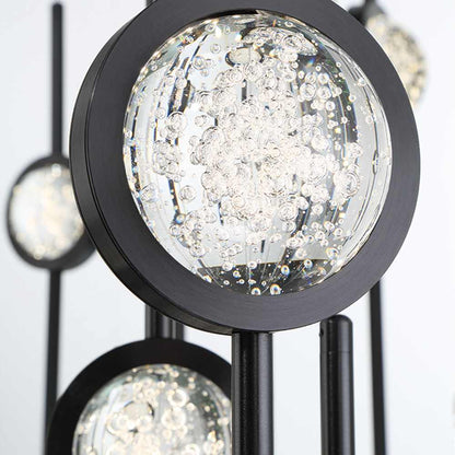 Barletta 40" Wide LED Suspension Multi Light Pendant