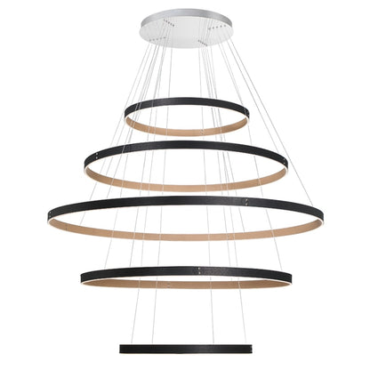 Eurofase Lighting Verdura 5 Light 60" Wide LED Ring Chandelier