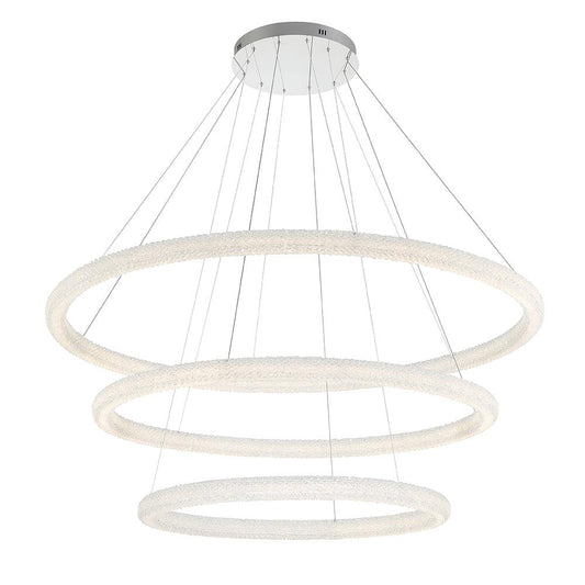 Sassi 3 Light 60" Wide LED Ring Chandelier