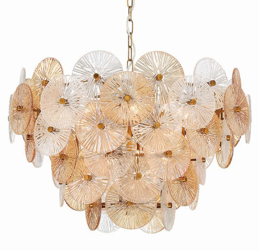 Sue-Anne 12 Light 30" Wide Abstract Pendant