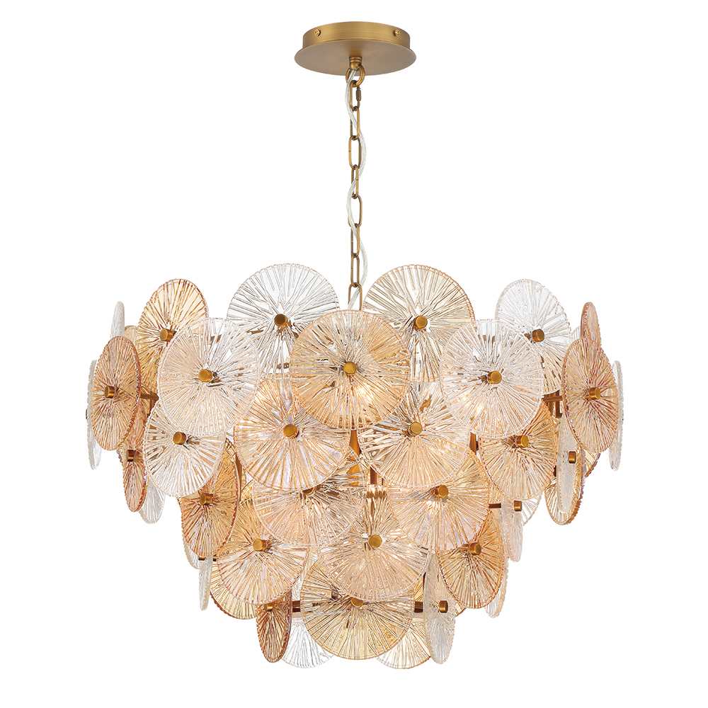 Sue-Anne 12 Light 30" Wide Abstract Pendant