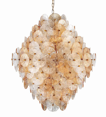 Sue-Anne 27 Light 40" Wide Abstract Chandelier