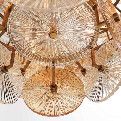 Sue-Anne 27 Light 40" Wide Abstract Chandelier