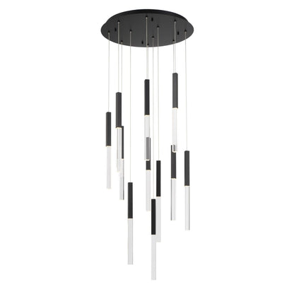 Eurofase Lighting Benicio 22" Wide 3000K LED Crystal Multi-Pendant Light