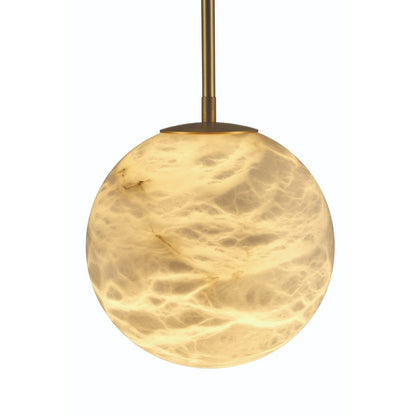 Eurofase Lighting Kepler 12" Wide 3000K LED Pendant with Alabaster Shade