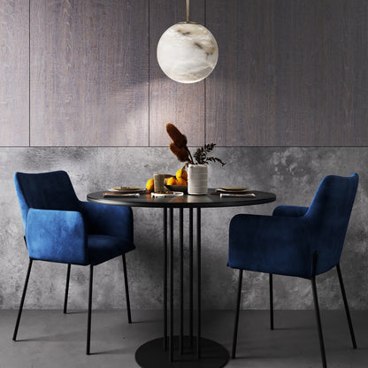 Kepler 12" Wide 3000K LED Pendant with Alabaster Shade
