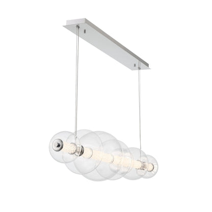 Eurofase Lighting Atomo 56" Wide 3000K LED Abstract Linear Chandelier