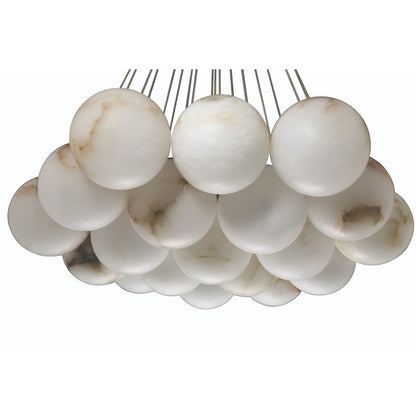 Eurofase Lighting Kepler 29" Wide LED Multi Light Pendant with Alabaster Shades