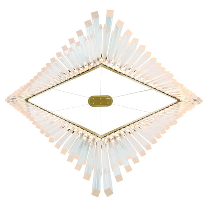 Eurofase Lighting Vivien 60" Wide LED Abstract Linear Chandelier